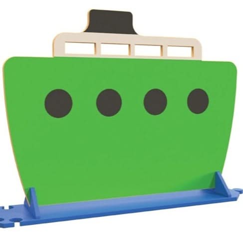 Children's Nursery Room Divider Play Panel - Boat-Children's Nursery Room Divider Play Panel - Boat