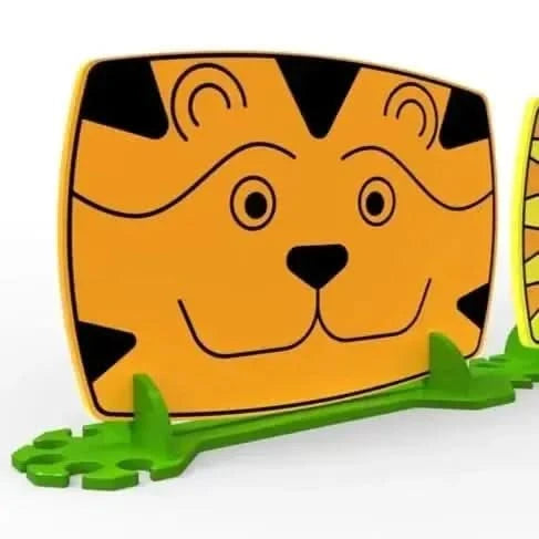 Children's Nursery Room Divider Play Panel - Tiger-Children's Nursery Room Divider Play Panel - Tiger
