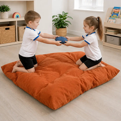 Chillout Wibble Wobble Mat paired coordination game in an early years setting
