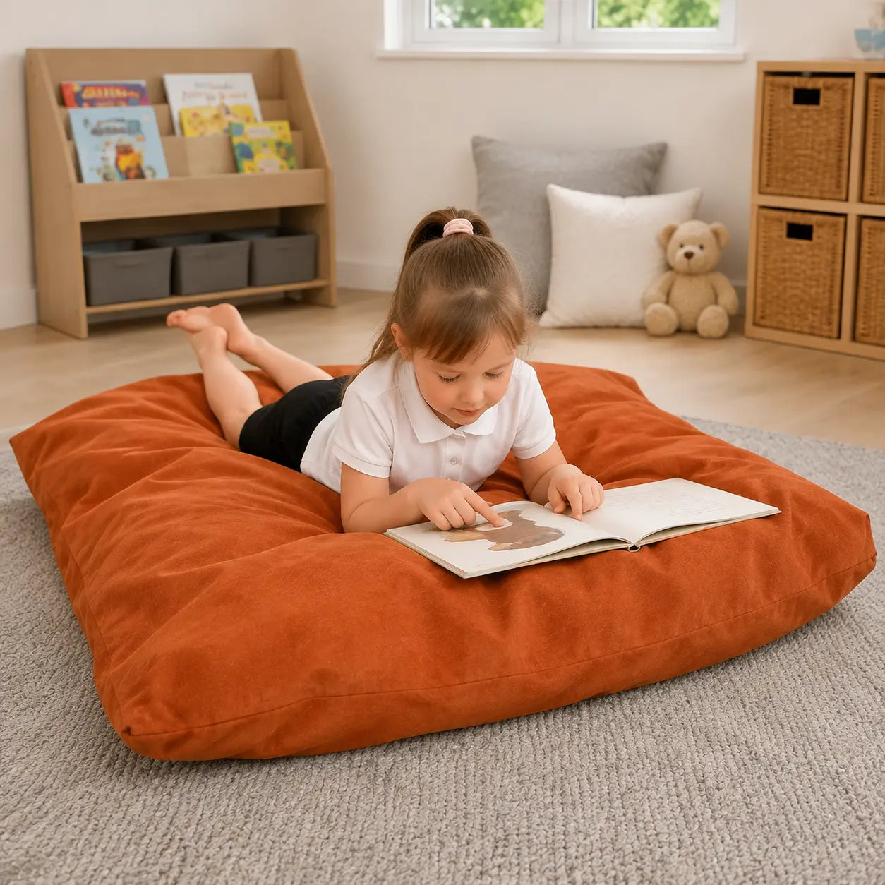 Chillout Wibble Wobble Mat calm reading activity in a nursery