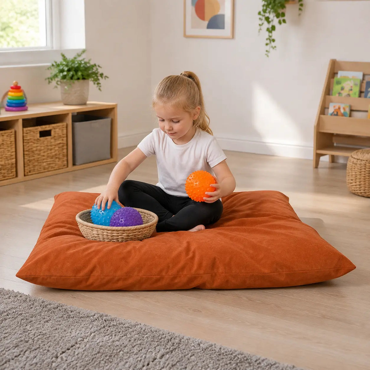 Chillout Wibble Wobble Mat sensory ball sorting activity