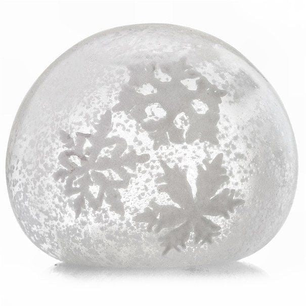 Christmas splat snowball, Introducing the incredible Splat Snowball - the perfect solution for snow lovers living in areas with no snow forecast! This sticky-skinned snowball is packed with a delightful mixture of liquid and swirling white "snow" which guarantees an ultimate splat upon impact with a wall or window. But here's the best part - no need to worry about a messy aftermath! The Splat Snowball magically reforms its rotund shape instantly, so you can throw it all over again without any hassle. Immers