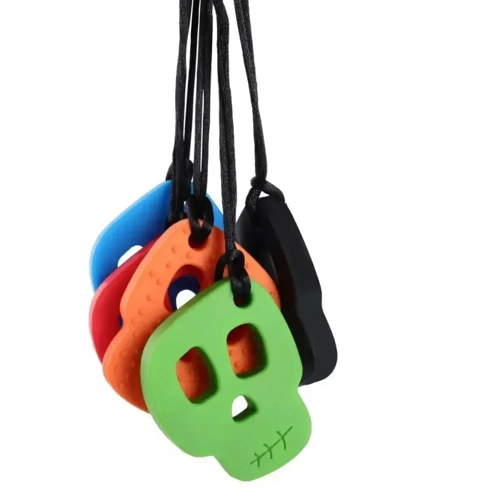 CHUIT Chew Skull Necklace-CHUIT Chew Skull Necklace
