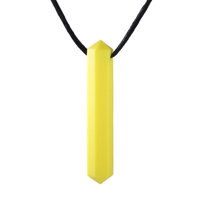 CHUIT KRYPTON BITE Chewable gem necklace, The CHUIT KRYPTON BITE Chewable gem styled necklace is designed with safety and style in mind. This chewable necklace is the perfect discreet solution for both children and adults who have a tendency to chew.Exclusive to Sensory Education, the CHUIT KRYPTON BITE is manufactured to high standards, ensuring durability and style. With its chic design, this necklace is not only a practical oral fidget toy but also a stylish accessory.One of the key features of the CHUIT