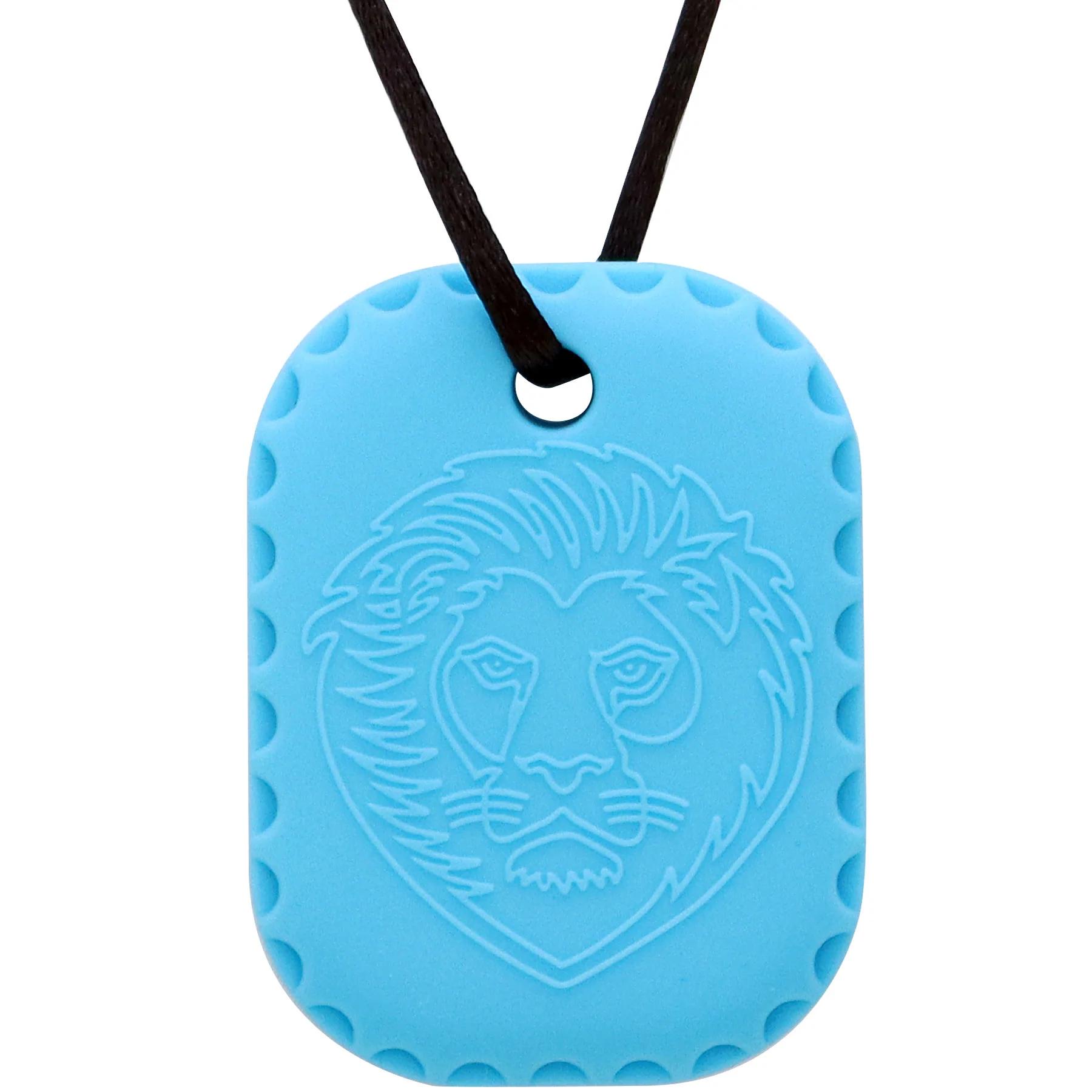CHUIT Lion Chew Pendant, The CHUIT Lion Chew Pendant is a cool solution for children who need a sensory outlet when feeling nervous or fidgety.The CHUIT Lion Chew Pendant is perfect for fidgeting hands and chewers.The CHUIT Lion Chew Pendant has been developed for children and adults who seek oral sensory feedback and this chew combines the best in safety and hygiene with textures, different levels of hardness and shapes. Our CHUIT Lion Chew Pendant range is good for: Children with autism or other additiona