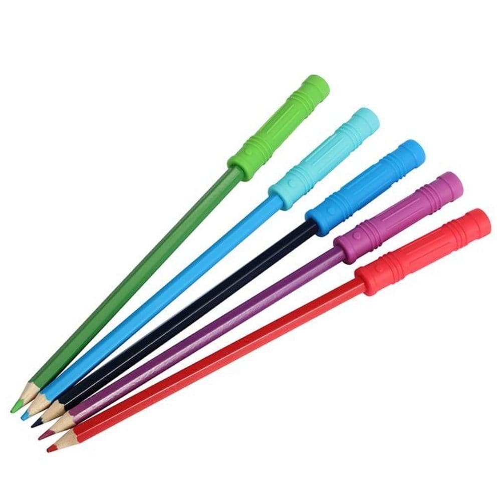 CHUIT Pencil Saber topper, The CHUIT Pencil Saber toppers are specifically designed to cater to individuals who have a need to chew. Whether it is children seeking a way to calm and self-regulate or anyone looking for a safe chewing solution, these toppers offer the perfect solution.When it's time to focus on homework, taking notes, or any other task that requires concentration, the CHUIT Pencil Saber toppers provide an effective focus point. By channeling the need to chew into these toppers, individuals ca