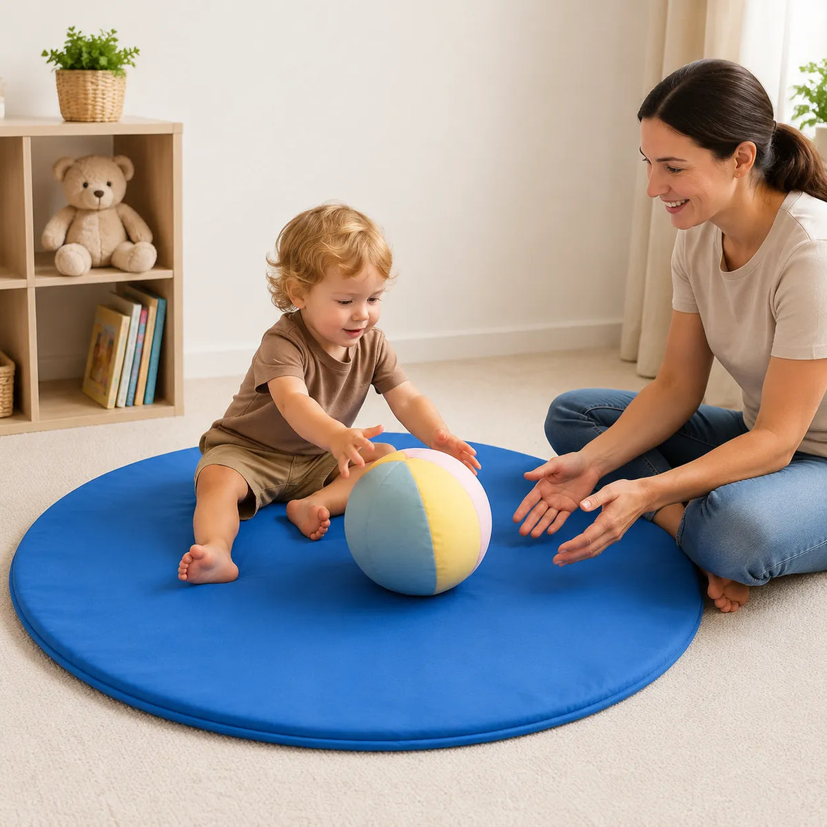 Circular Play Mat 95cm – Supervised ball play