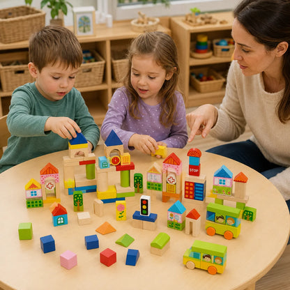 City Blocks Pack of 75-City Blocks Pack of 75