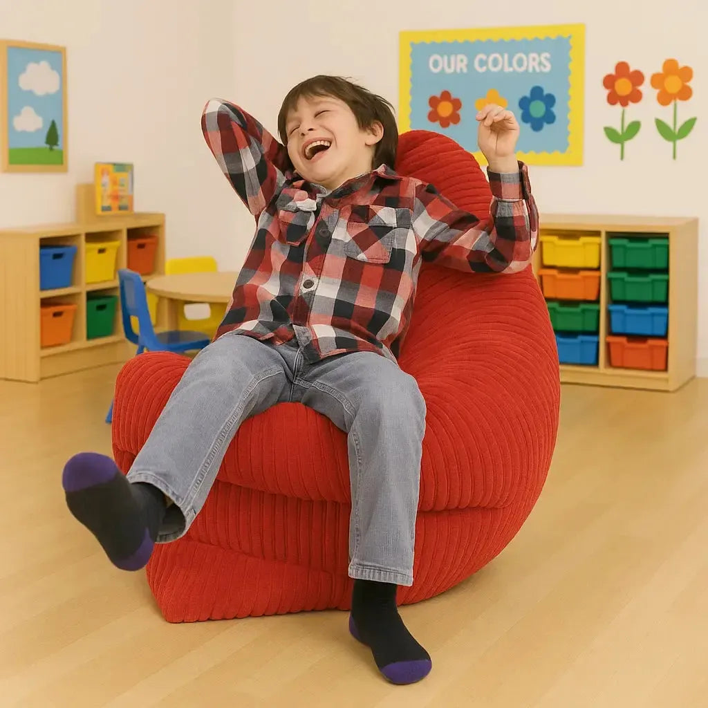 Classic Cord Junior Bean Bag-Classic Cord Junior Bean Bag