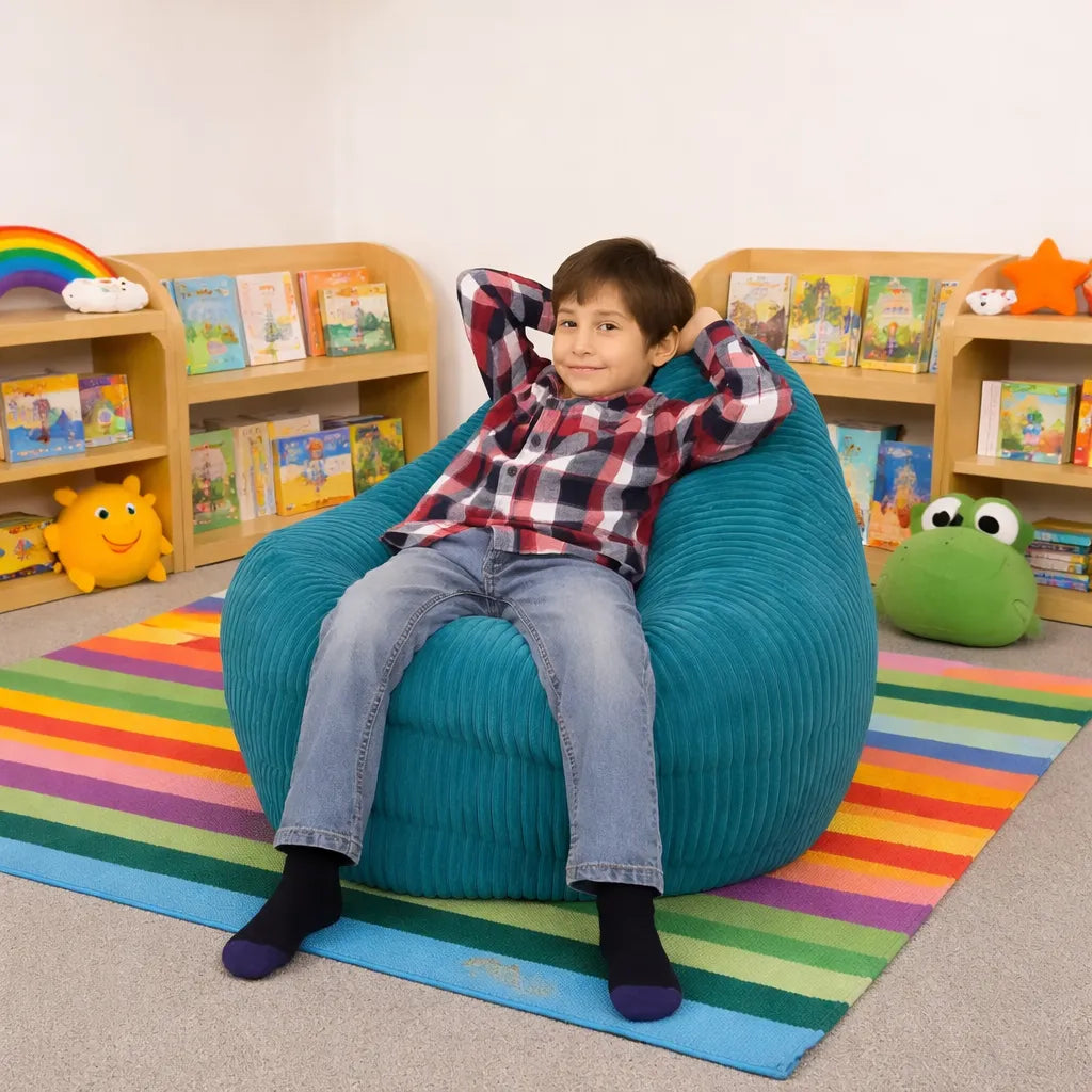 Classic Cord Junior Bean Bag-Classic Cord Junior Bean Bag