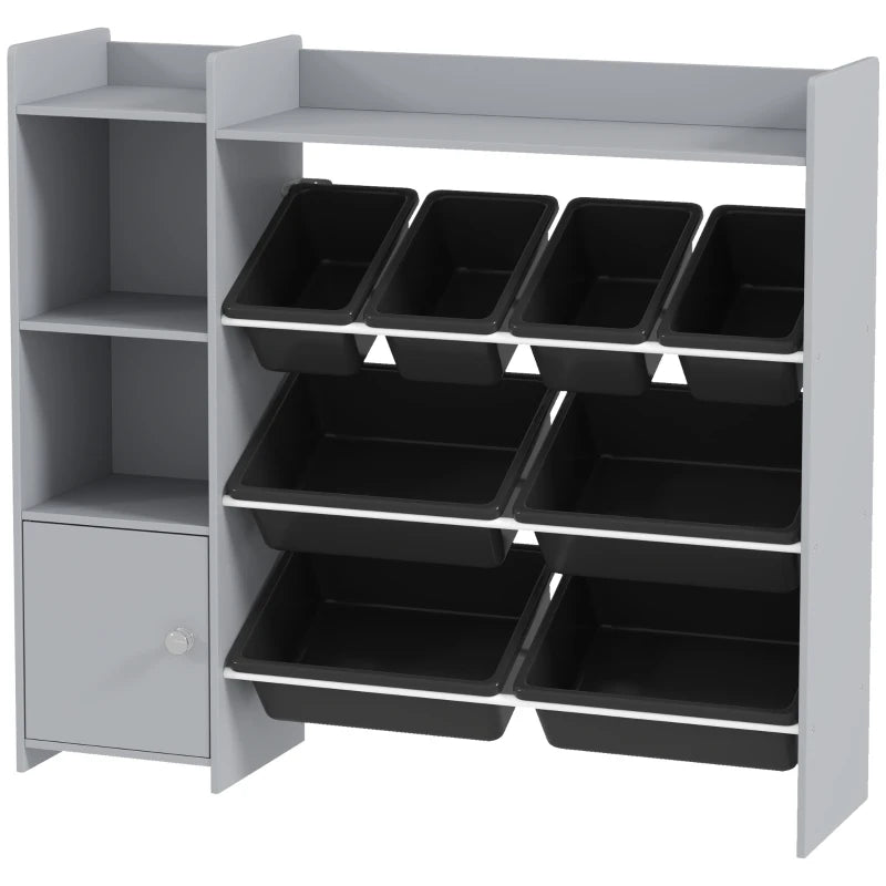 Classic Toy 8 Bin Storage Unit-Classic Toy 8 Bin Storage Unit