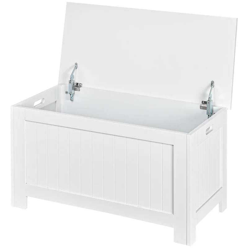 Classic White Toy Chest-Classic White Toy Chest