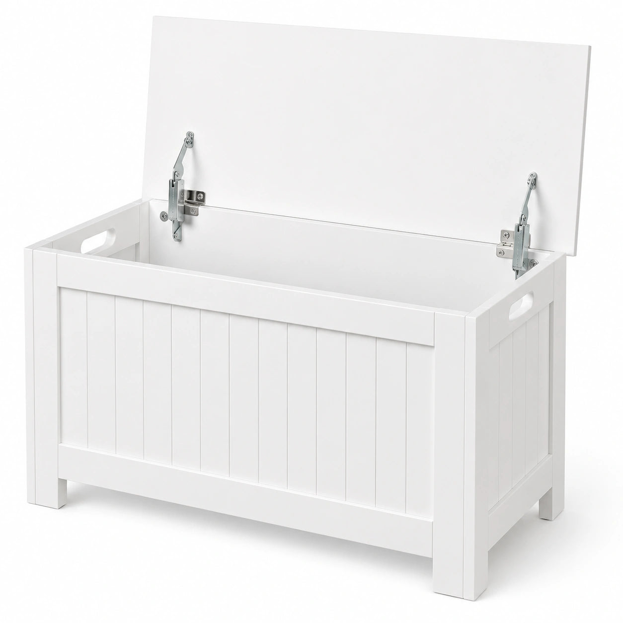 Classic White Toy Chest-Classic White Toy Chest