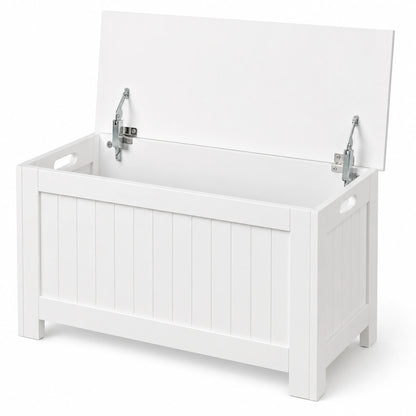 Classic White Toy Chest-Classic White Toy Chest