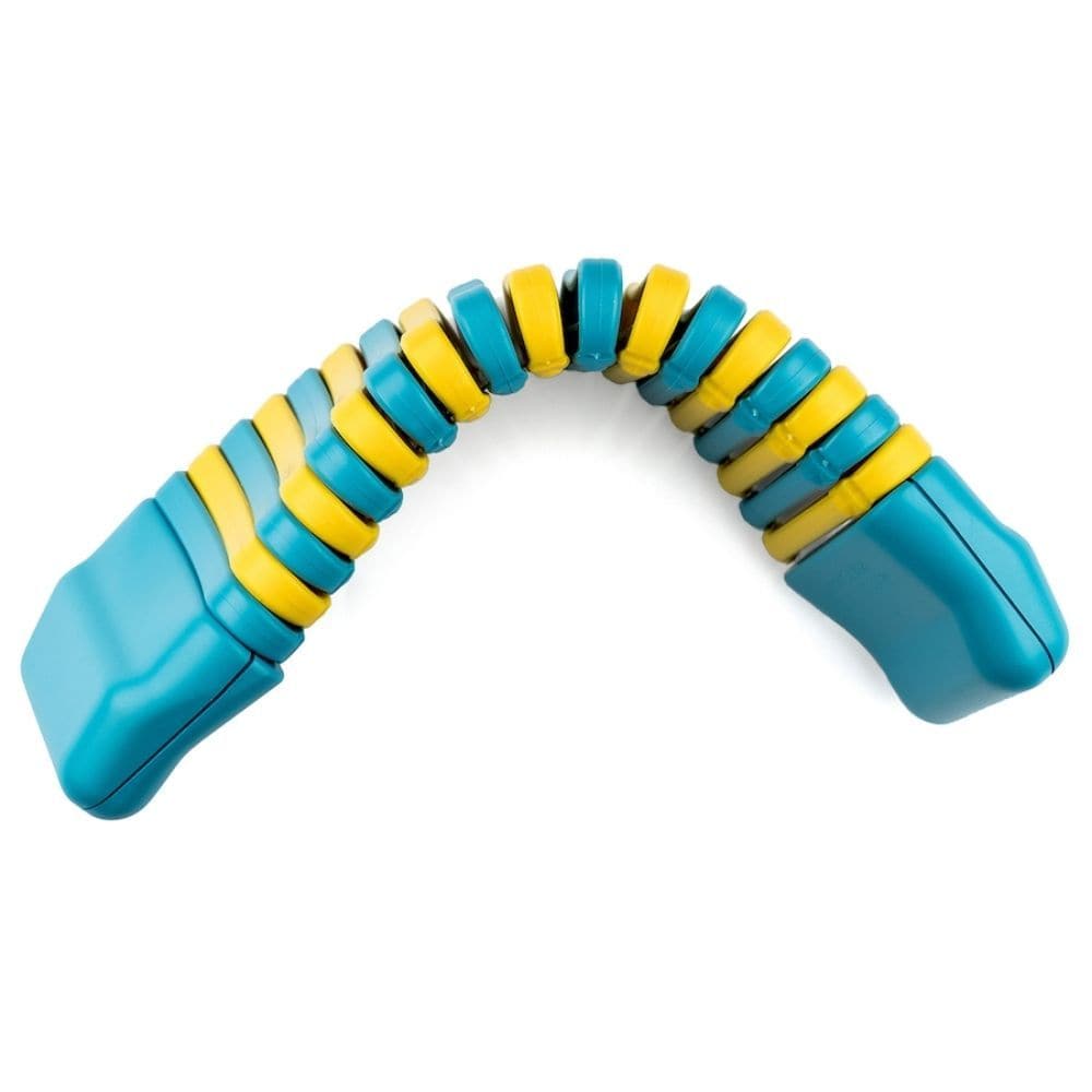 Clatter Pillar, This fabulous ClatterPillar makes a wonderful wave of sound that will delight children with a rewarding sound. The Clatterpillar instrument makes an amazing clickety-clack sound that changes as you play, from a gentle ripple to a clattering crescendo. Suitable for 2yrs+. Using an up and down movement with each hand makes the segments clap against each other to create waves of sound. Trying different speeds will soon see your movements turned into rhythm! A real musical instrument as well as 