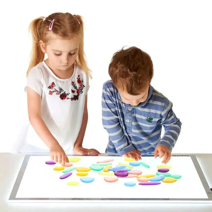 Clear Junior Rainbow Pebbles-Clear Junior Rainbow Pebbles