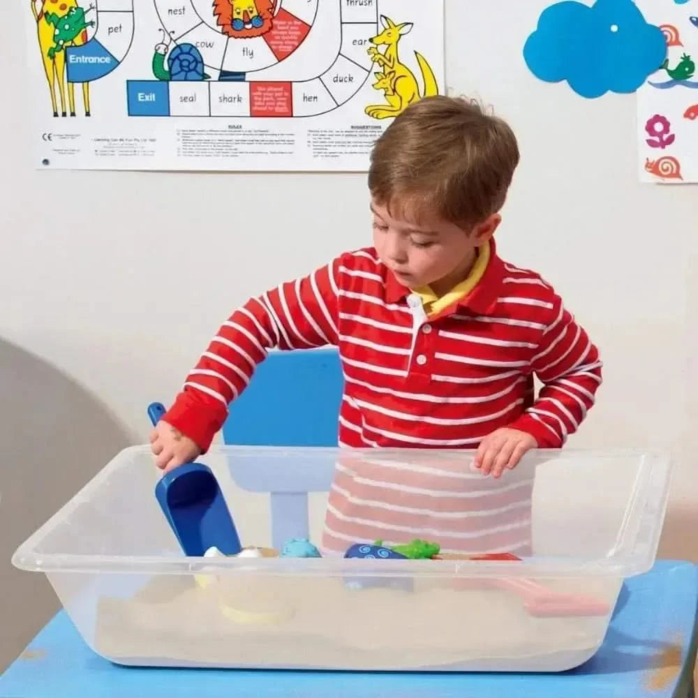Clear Sand And Water Tray-Clear Sand And Water Tray