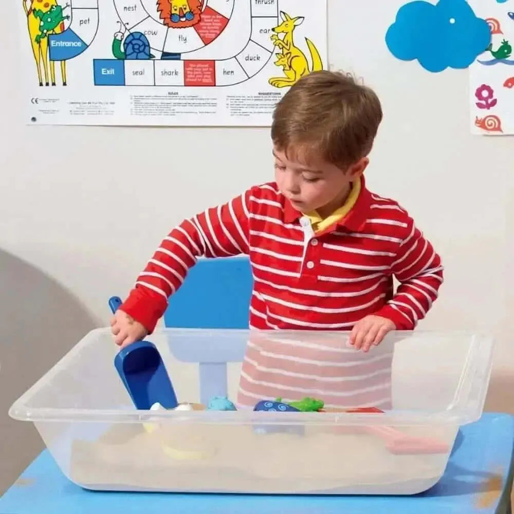 Clear Sand And Water Tray-Clear Sand And Water Tray