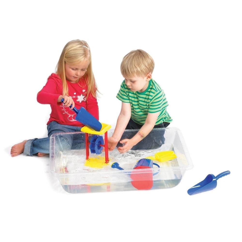 Clear Sand And Water Tray, These stackable Clear Sand And Water Tray are ideal for children to create sand, water and messy play. The Clear Sand And Water Tray offers flexible play for all areas indoor and out. You can switch from water play to sand play with ease and use for messy play ideas too. The Clear Sand And Water Tray is perfect for children centres, nurseries, classrooms and areas with limited space. The Clear Sand And Water Trays are easily moved,lifted and emptied. These Clear Sand And Water Tra