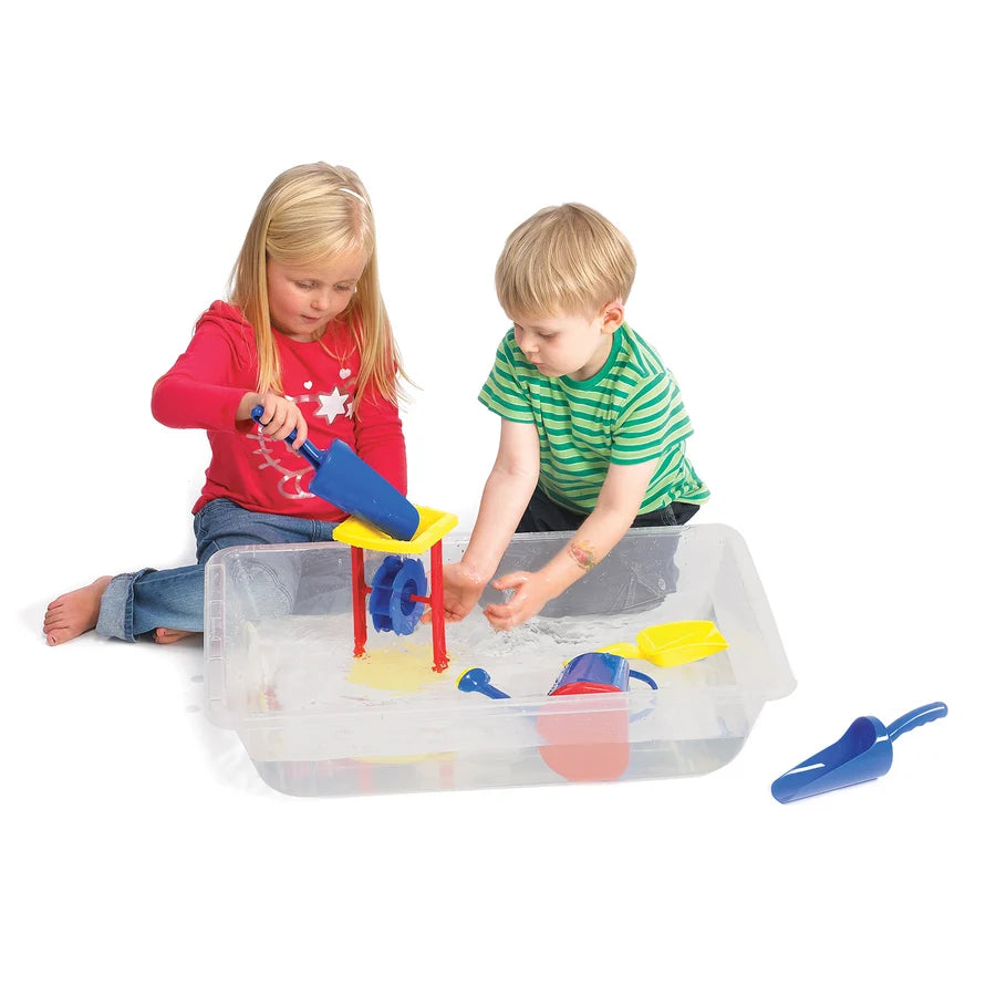 Clear Sand and Water Trays 4 Pack-Clear Sand and Water Trays 4 Pack