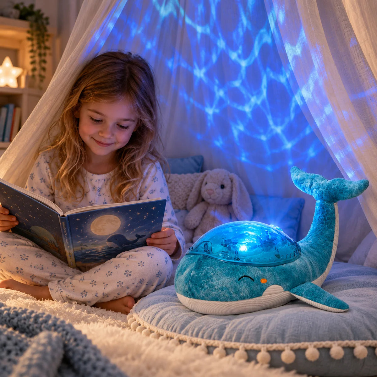 Cloud B Tranquil Whale Rechargeable – Blue-Cloud B Tranquil Whale Rechargeable – Blue