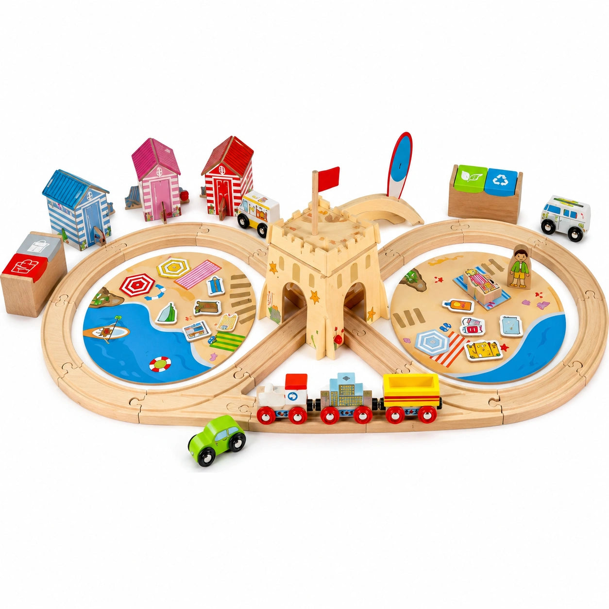 Coastal Clean Up Train Set-Coastal Clean Up Train Set