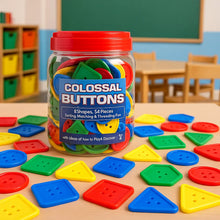 Colossal Buttons with Threading Laces-Colossal Buttons with Threading Laces