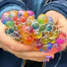 Colour Bubble Stress Mesh Ball-Colour Bubble Stress Mesh Ball
