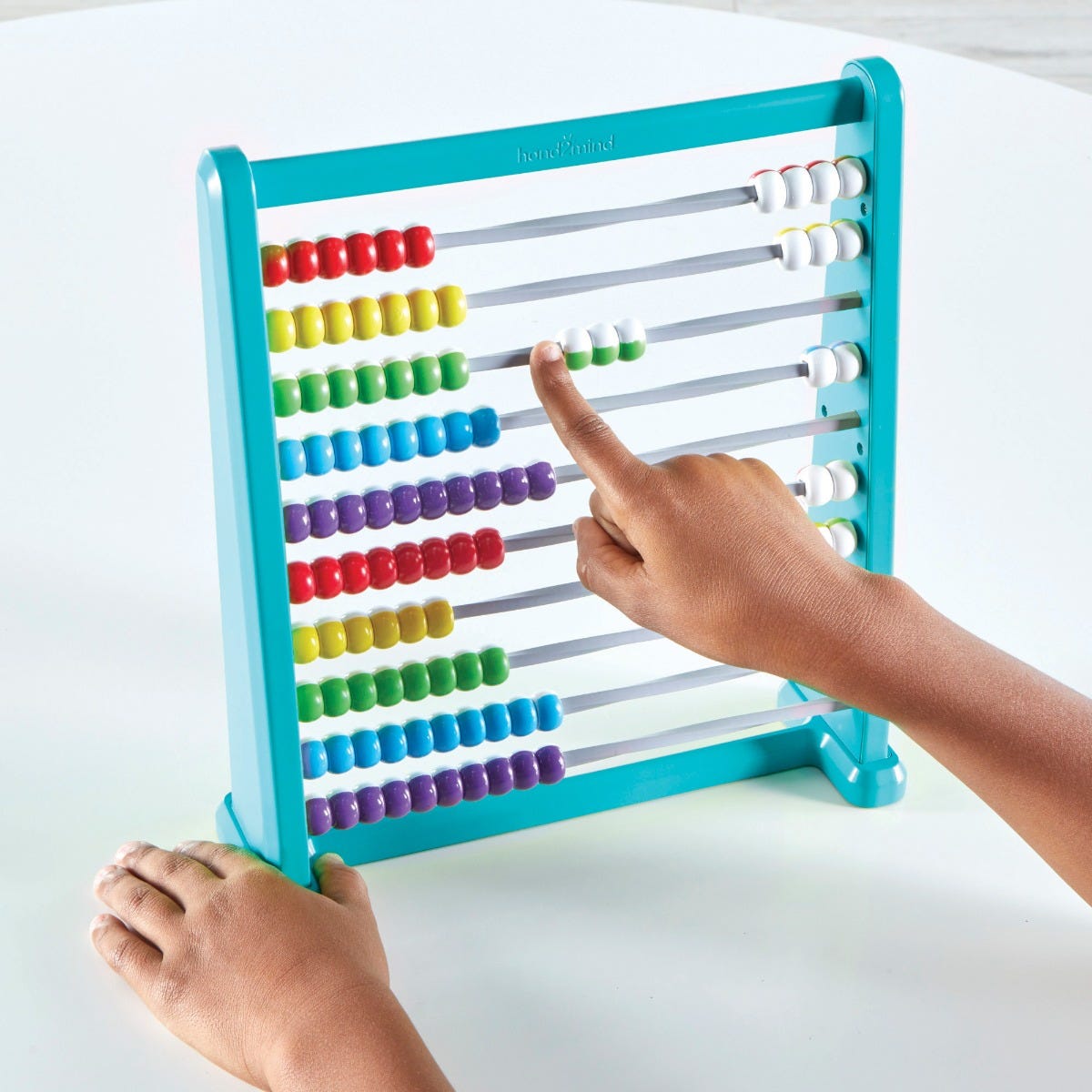 Colour Changing Abacus, Transform your child's learning experience with our one-of-a-kind Colour Changing Abacus! The Colour Changing Abacus is designed with multicoloured beads that magically change to white when slid across each rod, this unique educational tool is perfect for developing foundational maths skills. Colour Changing Abacus Features: Colour-Changing Beads: Each row of beads features its own distinct colour. As children slide the beads from one side to the other, they twist and change to white