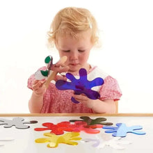 Colour Mixing Splats-Colour Mixing Splats