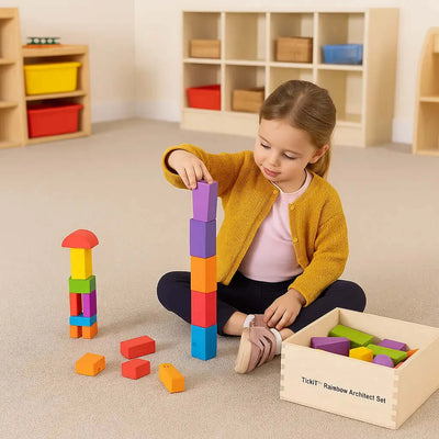 Coloured Click Blocks (100 Pieces)-Coloured Click Blocks (100 Pieces)