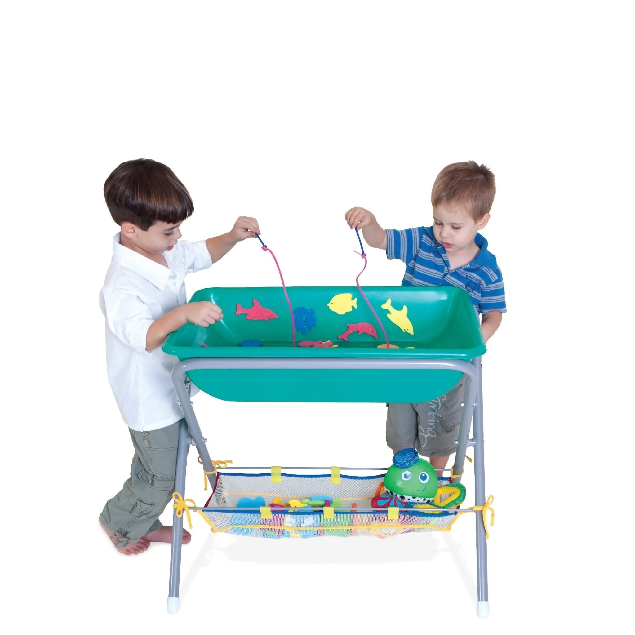Coloured Desktop Sand and Water Tray with Stand-Coloured Desktop Sand and Water Tray with Stand