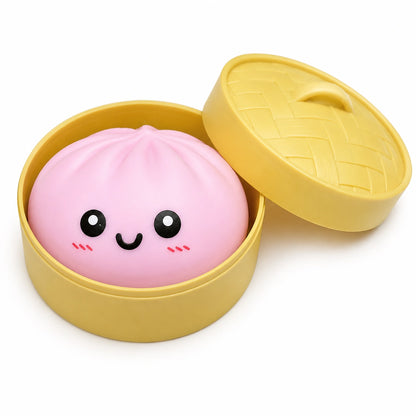 Coloured Squish Bao Bun-Coloured Squish Bao Bun