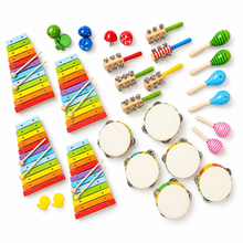 Colourful Pre School Musical Instrument Set 30pcs