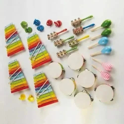 Colourful Pre School Musical Instrument Set 30pcs-Colourful Pre School Musical Instrument Set 30pcs