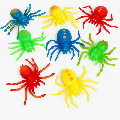 Colourful Stretchy Spider Toy-Colourful Stretchy Spider Toy