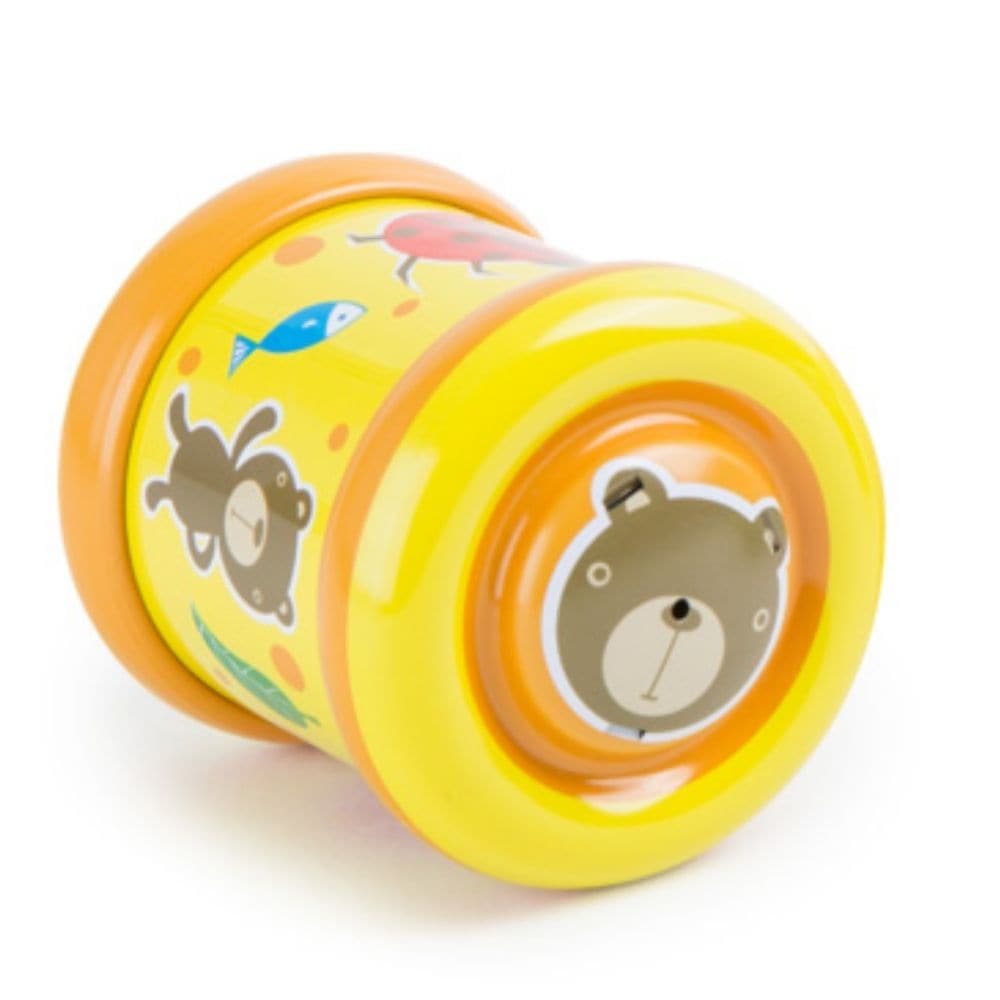 Come Back Roller, Each roller features vibrant colors and eye-catching designs that are sure to capture your child's attention. The tin material adds a touch of nostalgia and durability, ensuring endless hours of playtime.What sets the Come Back Roller apart from other toys is its mesmerizing movement. With a simple push, watch in amazement as it magically rolls back to its starting position. This interactive feature creates a fun and unexpected experience for your little one.But the visual treat doesn't st