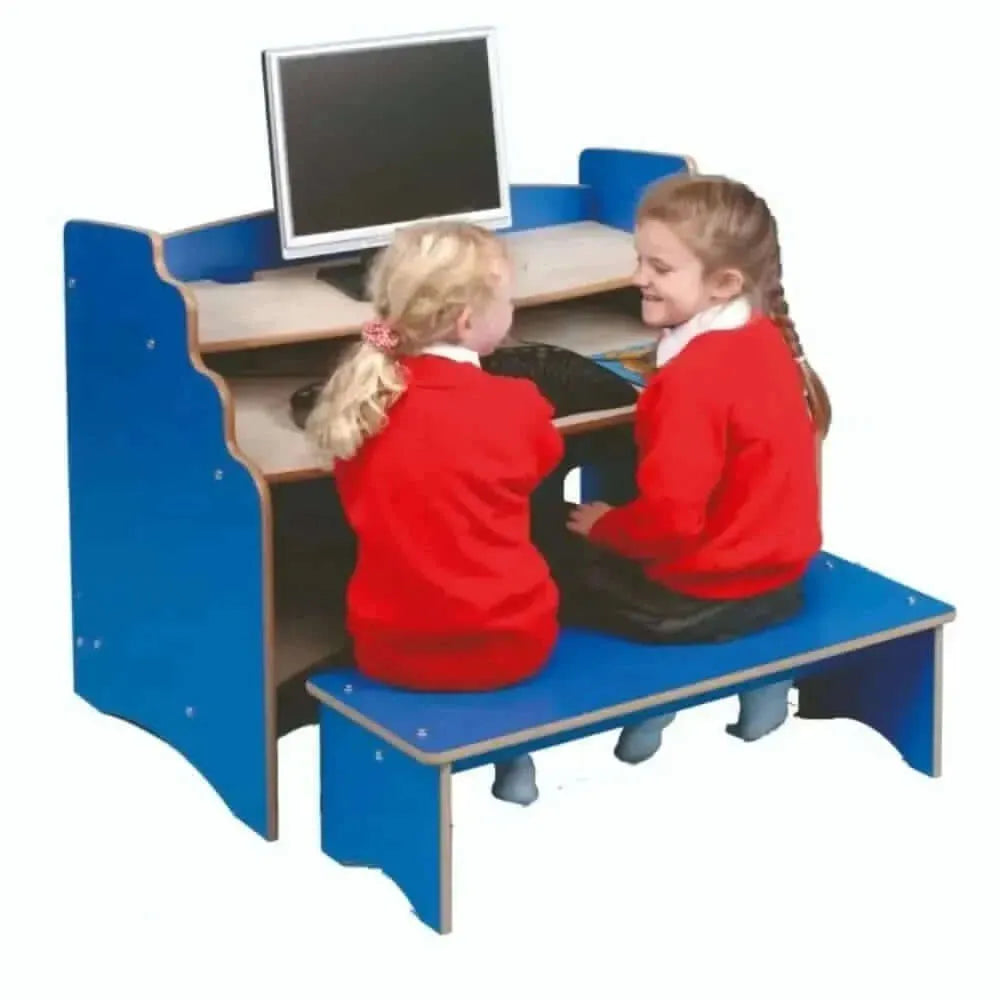 Computer Station and Bench-Computer Station and Bench