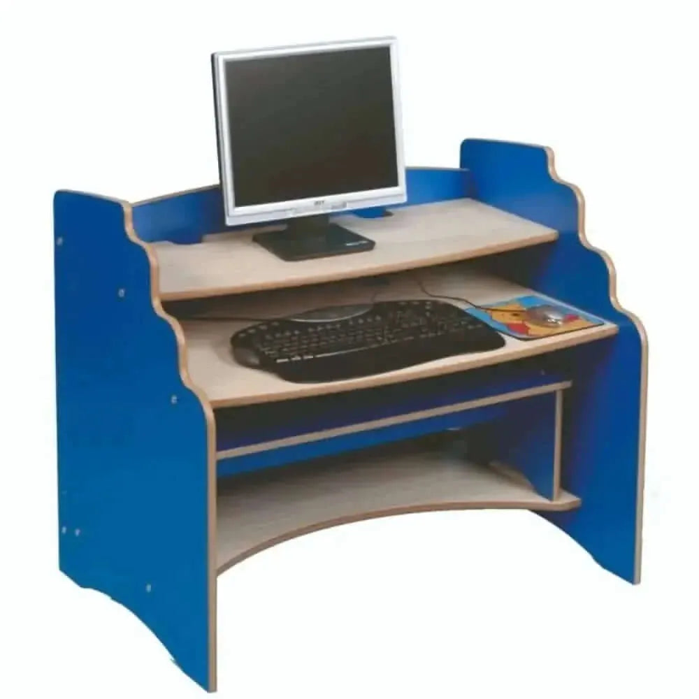Computer Station and Bench-Computer Station and Bench