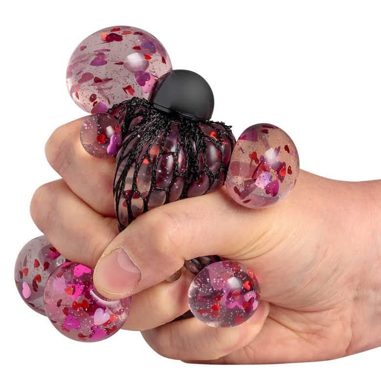Confetti Squishy Mesh Ball-Confetti Squishy Mesh Ball