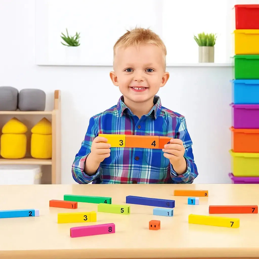 Connecting Number Rods.Number Essentials Class Pack,numeracy curriculum ...