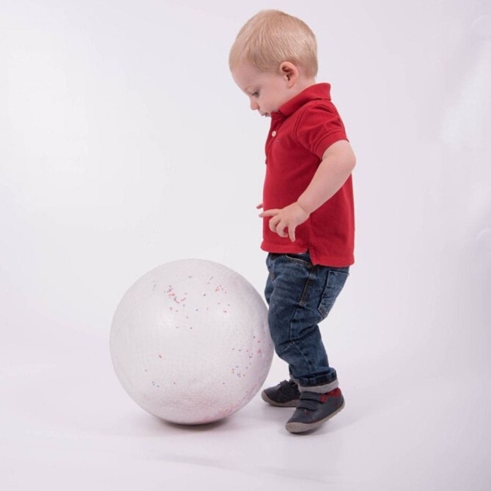 Constellation Ball, This special Constellation Ball is a great sensory ball for gentle sounds. The Constellation Ball creates a sound like gentle rain falling down. The Constellation Ball also is great for visual stimulation and children will love to watch the internal confetti effect swirl around the ball. Watch and listen as colourful confetti-like plastic pebbles inside the ball make the sound of gently falling rain! The Constellation Ball supports hand-eye co-ordination, motor skills and collaborative i