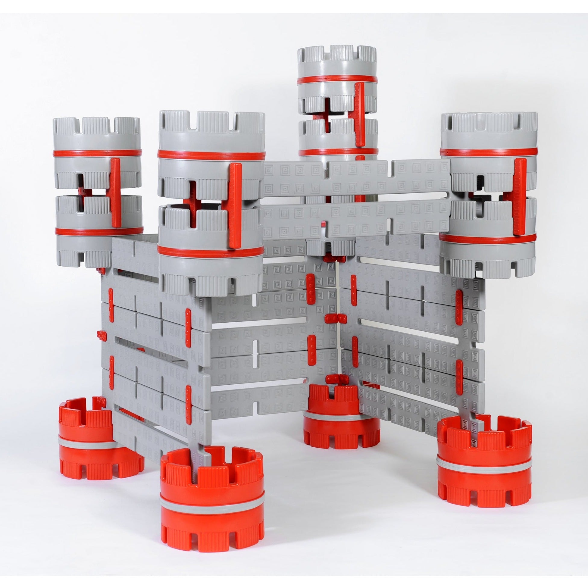 Constructa Castle, Unleash your child's imagination with the Constructa Castle construction set! This versatile kit allows young builders to create their very own castles and fortresses, providing endless hours of creative play and developmental benefits. Constructa CastleFeatures: 🏰 54 Bright Coloured Piec es: This Constructa Castle set includes a variety of components such as 16 turrets, 10 large connectors, 10 beams, 12 connectors, and 6 flexi connectors. The vivid colors are not only eye-catching but al