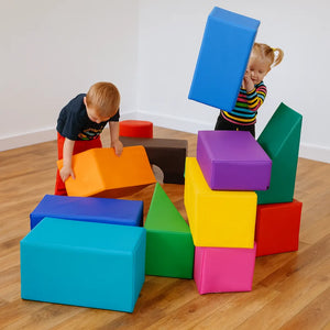 Construction Soft Play Set-Construction Soft Play Set