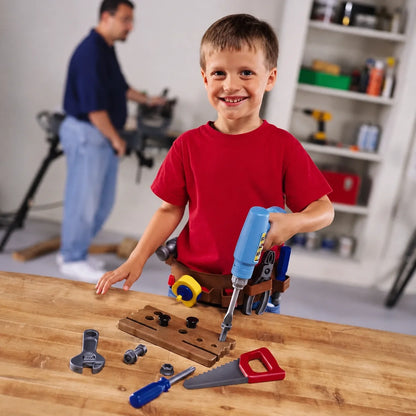 Pretend & Play Work Belt Tool Set