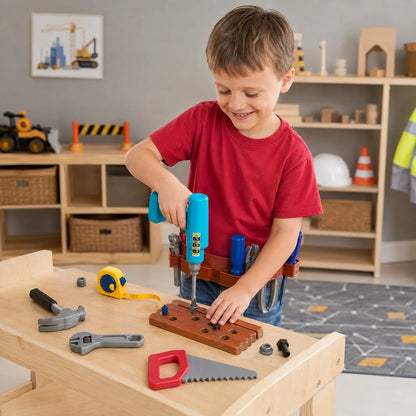 Pretend & Play Work Belt Tool Set