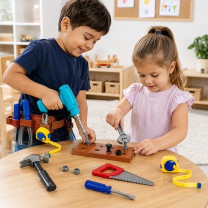 Pretend & Play Work Belt Tool Set