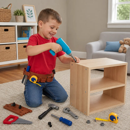 Pretend & Play Work Belt Tool Set