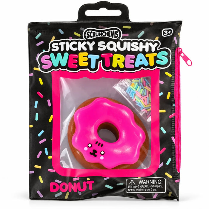 Scrunchems Sticky Squishy Donut