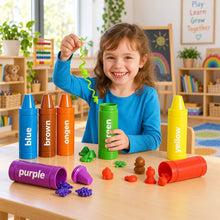 Rainbow Sorting Crayons